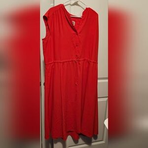 Anne Klein orange XL dress